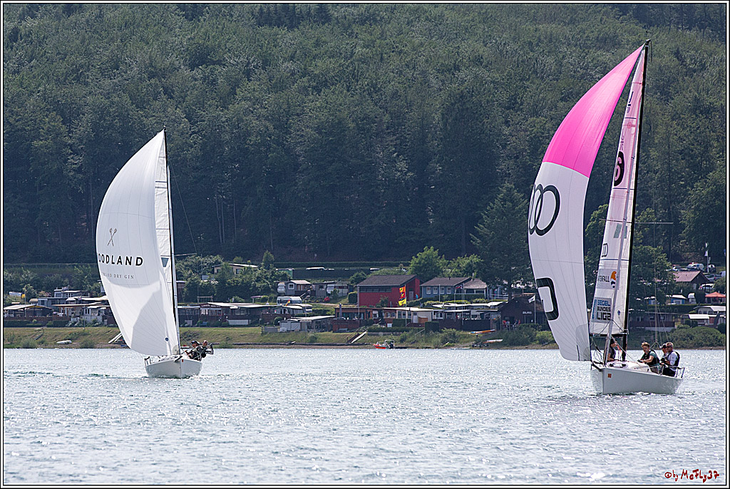 J70 - WOODLAND, 12.06.2021 Segelboot; Segeln; Woodland; Spinnaker; J70; Sorpesee; Sauerland